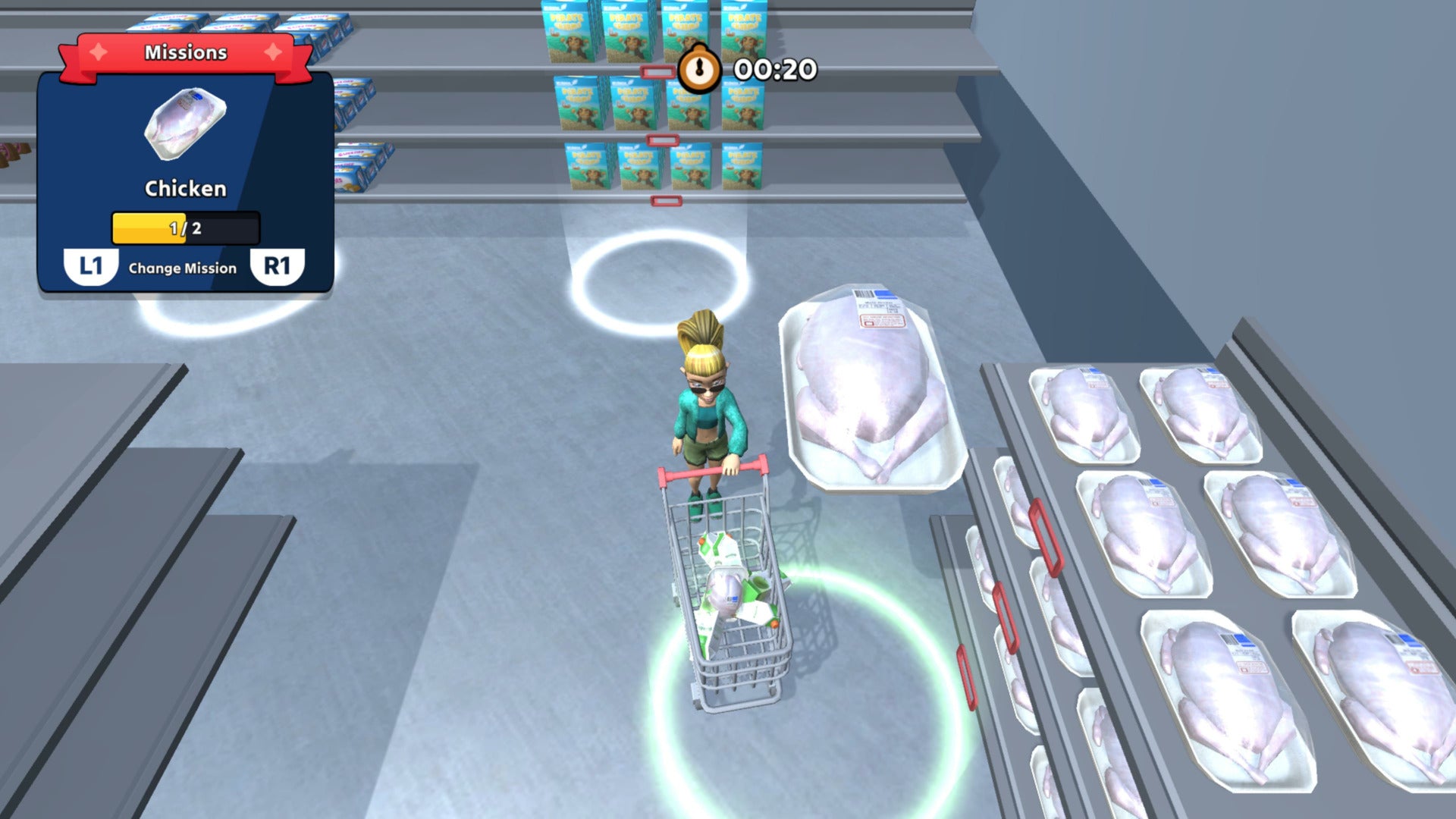 Supermarket Shopping Simulator PS4 Account