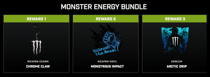 Call of Duty: Modern Warfare III - Monster Energy Charm + Emblem + Calling Card Bundle DLC PC/XBOX One/Series X|S CD Key