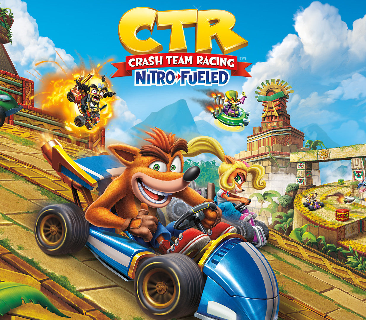 Crash Team Racing Nitro-Fueled PS4/PS5 Online Account Activation
