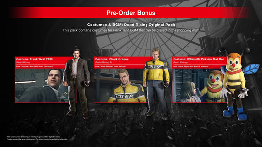 Dead Rising Deluxe Remaster - Pre-Order Bonus DLC EU PS5 CD Key