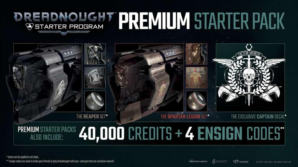 Dreadnought - Premium Starter Pack DLC Activation CD Key