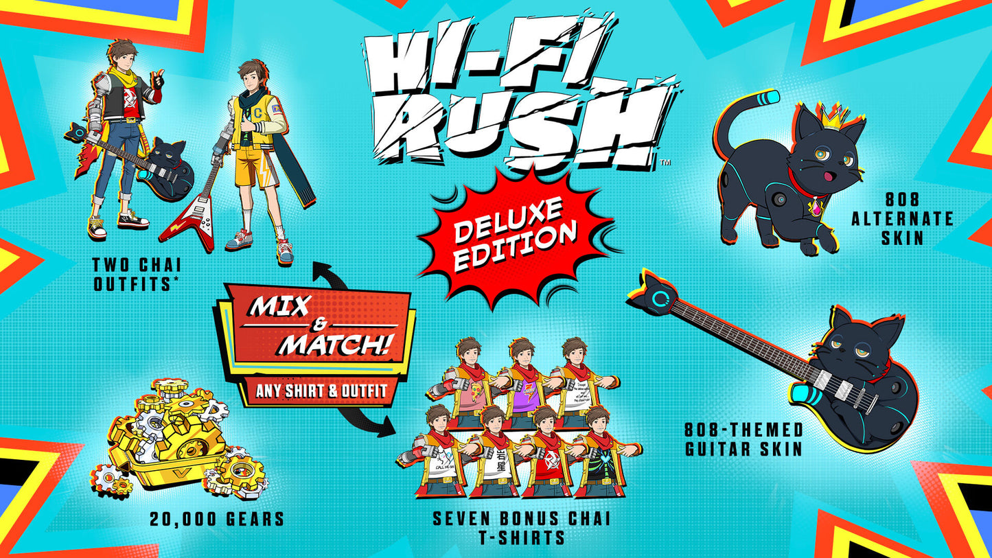 Hi-Fi RUSH Deluxe Edition PlayStation 5 Account