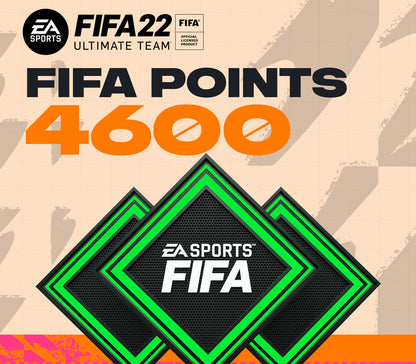 FIFA 22 Ultimate Team - 4600 FIFA Points HU PS4 CD Key