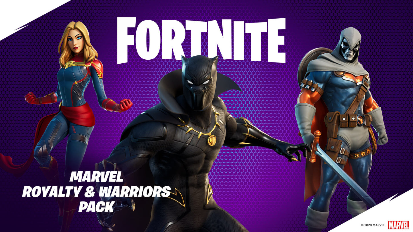 Fortnite - Marvel: Royalty & Warriors Pack US Xbox One/ Xbox Series X CD Key