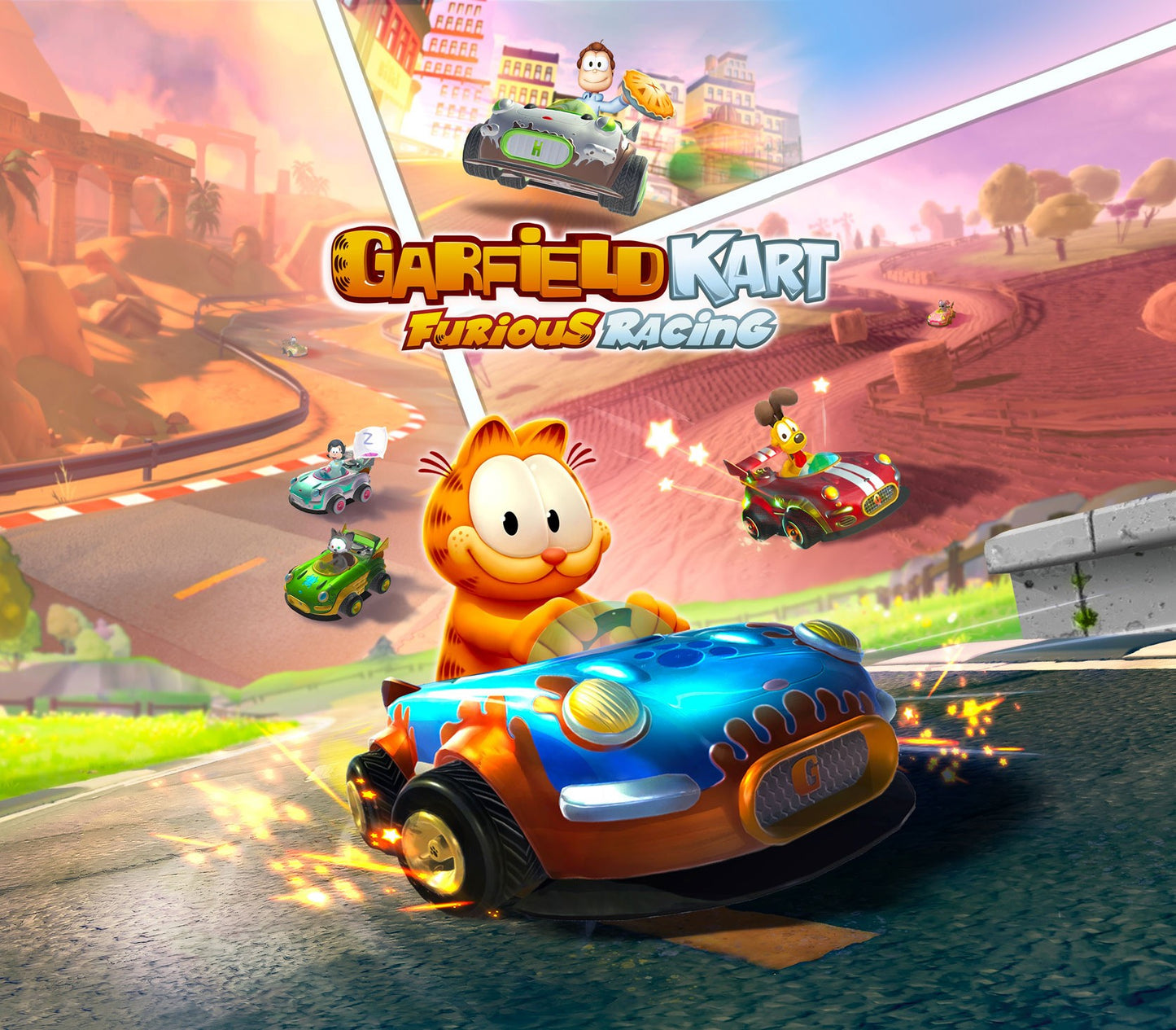 Garfield Kart Furious Racing PS4 Account