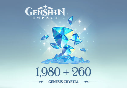 Genshin Impact - 1,980 + 260 Genesis Crystals redeemcodeonline.com Voucher