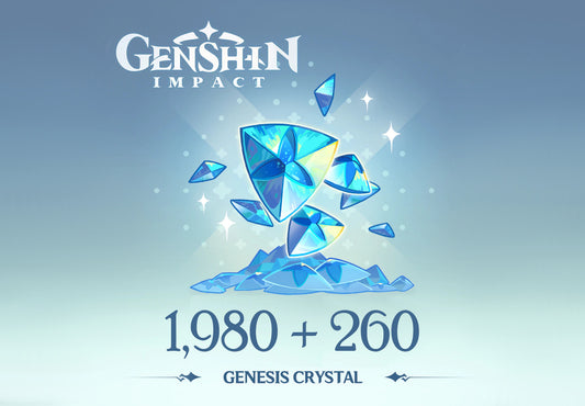 Genshin Impact - 1,980 + 260 Genesis Crystals redeemcodeonline.com Voucher