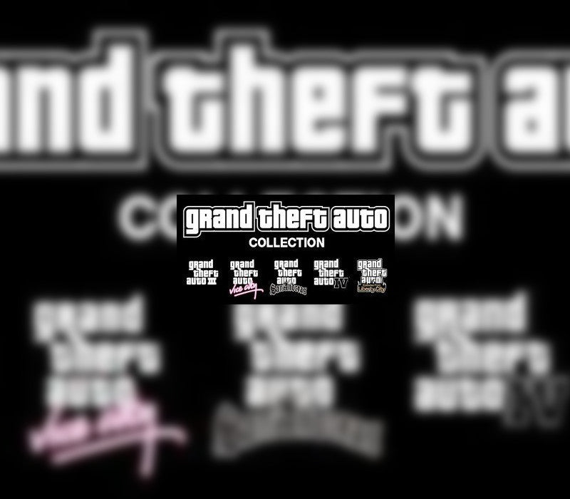 Grand Theft Auto Collection RoW Steam Gift
