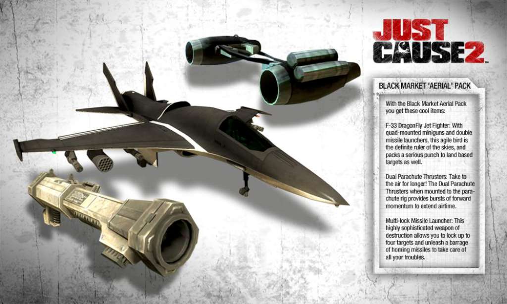 Just Cause 2 - DLC Collection PC Steam CD Key