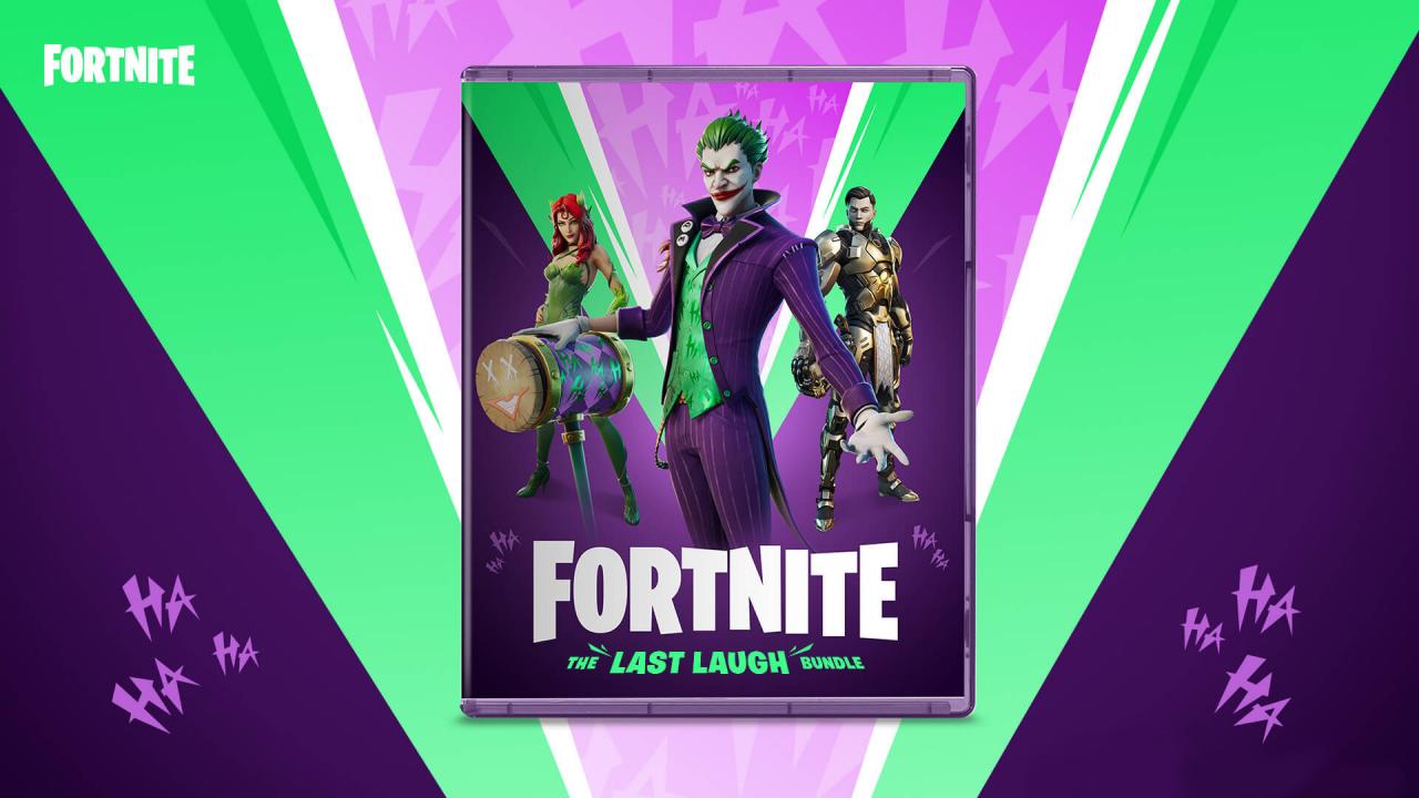 Fortnite - Last Laugh Bundle + 1000 V-Bucks EU XBOX One CD Key