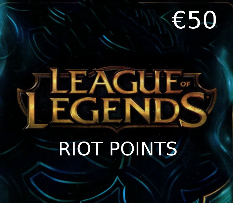 League of Legends €50 Prepaid RP Card EUW