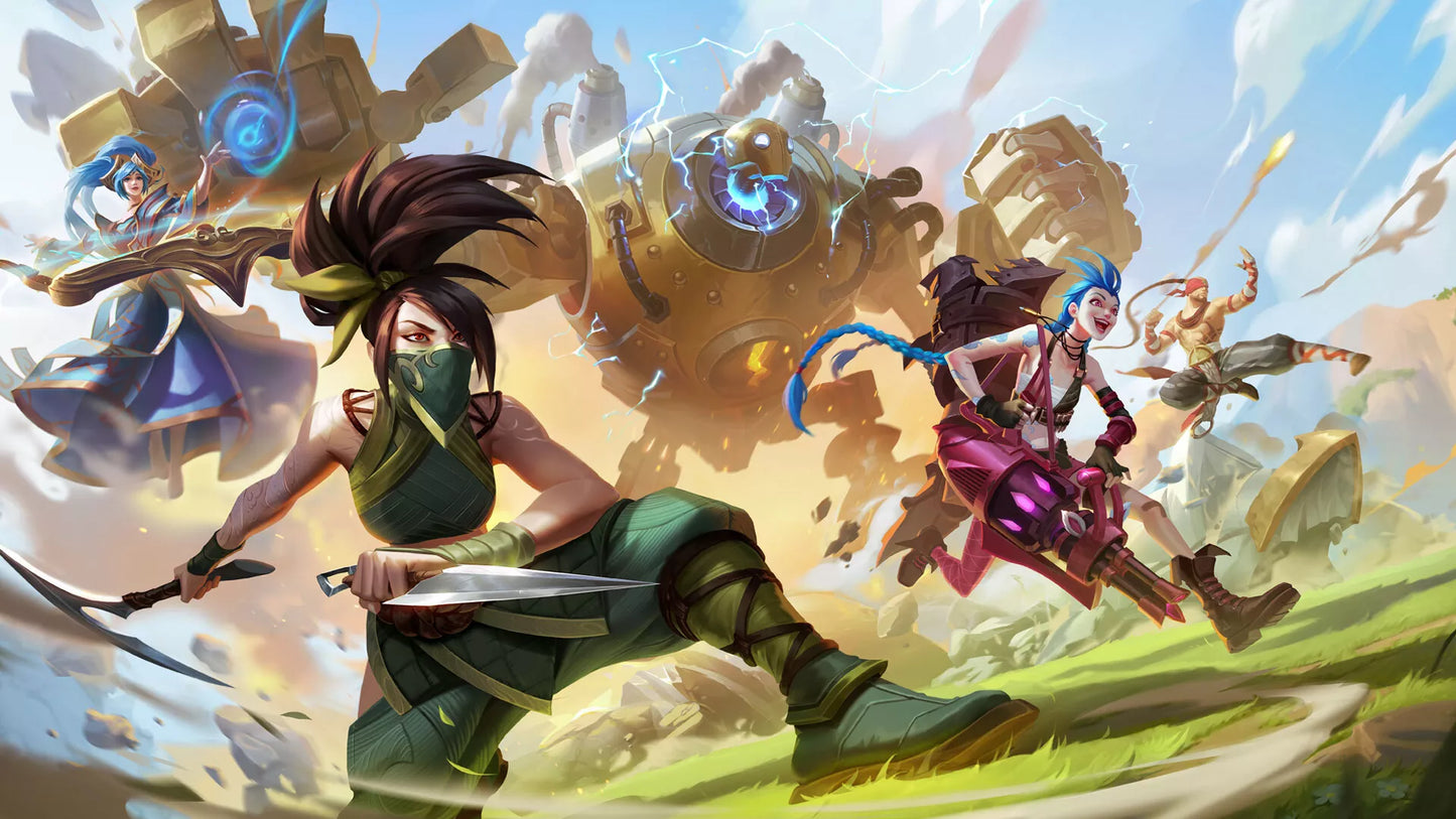 League of Legends Wild Rift Level 10+ JP Region Ranked Ready Game Account