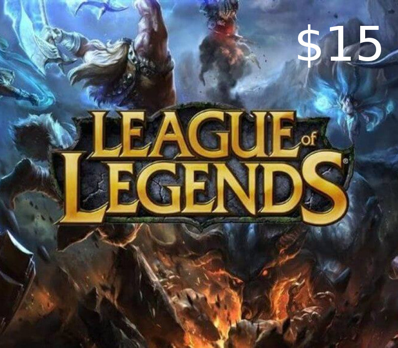 League of Legends USD 15 Prepaid RP Card LATAM