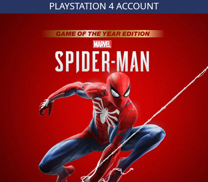 Marvel's Spider-Man GOTY PS4/PS5 Online Account Activation