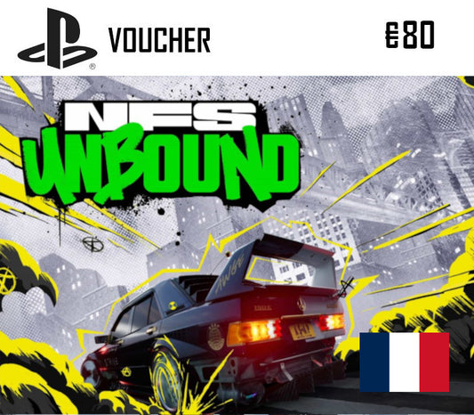 Need for Speed Unbound PlayStation Network Card €80 FR