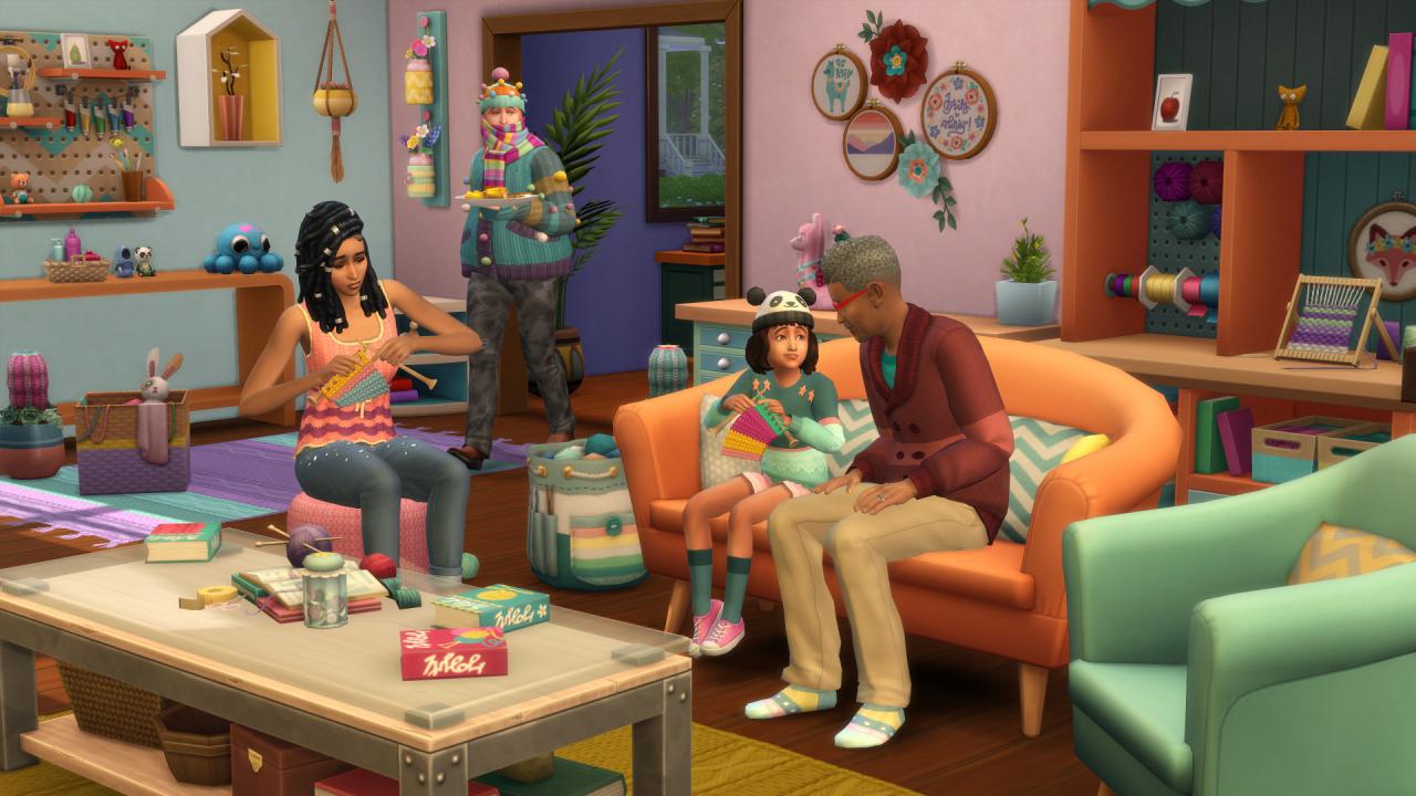The Sims 4 - Nifty Knitting Stuff Pack DLC EU XBOX One / Xbox Series X|S CD Key