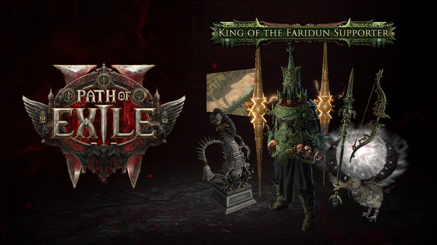 Path of Exile 2 - King of the Faridun Supporter Pack RoW PC Steam Altergift