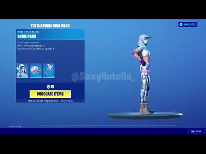 Fortnite - The Diamond Diva Pack DLC AR VPN Required XBOX One / Xbox Series X|S CD Key - Video 1