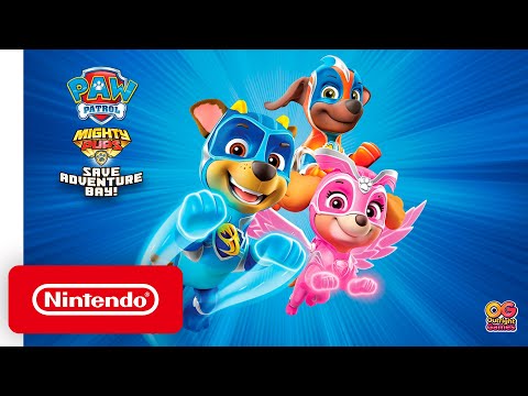 PAW Patrol Mighty Pups Save Adventure Bay Nintendo Switch Online Account Activation - Video 1