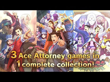 Apollo Justice: Ace Attorney Trilogy PS5 Account - Video 1