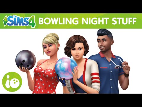  The Sims 4 - Bowling Night Stuff DLC EU XBOX One / Xbox Series X|S CD Key - Video 1
