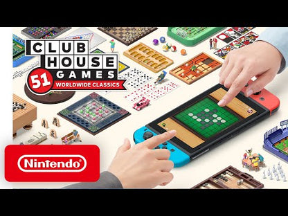 Clubhouse Games: 51 Worldwide Classics Nintendo Switch Online Account Activation - Video 1