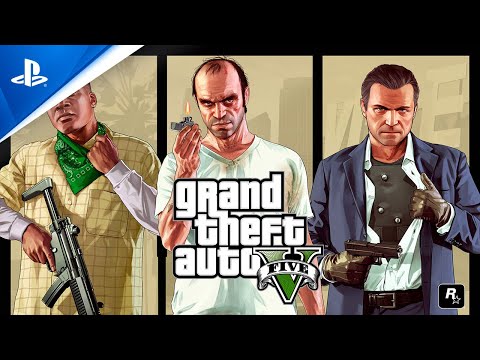 Grand Theft Auto V Bundle PS4/PS5 Account - Video 1