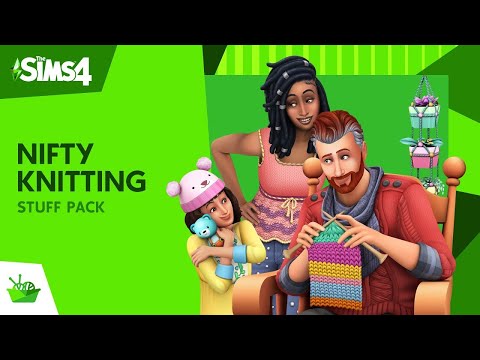 The Sims 4 - Nifty Knitting Stuff Pack DLC EU XBOX One / Xbox Series X|S CD Key - Video 1