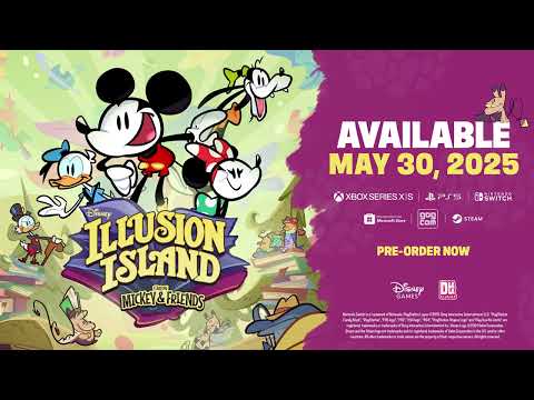 Disney Illusion Island Starring Mickey & Friends Xbox Series X|S / PC Account - Video 1