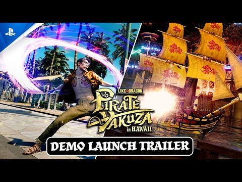Like a Dragon: Pirate Yakuza in Hawaii: Deluxe Edition PS4/PS5 Account - Video 1