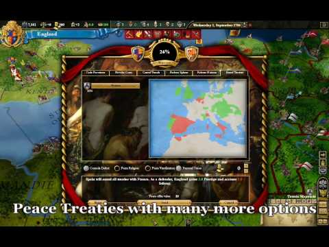 Europa Universalis III - Heir to the Throne Expansion Steam CD Key - Video 1