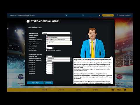 Franchise Hockey Manager 4 Steam CD Key - Video 1