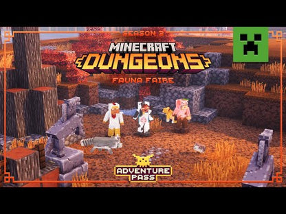 Minecraft Dungeons - Fauna Faire Adventure Pass DLC Windows 10 CD Key - Video 1