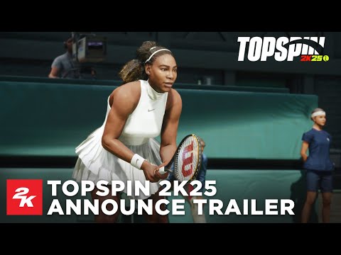TopSpin 2K25 Cross-Gen Edition PS4/PS5 Online Account Activation - Video 1