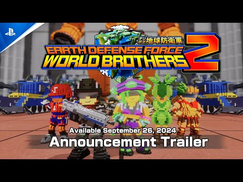EARTH DEFENSE FORCE: WORLD BROTHERS 2 Deluxe Edition PS5 Account - Video 1