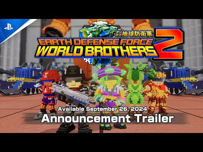 EARTH DEFENSE FORCE: WORLD BROTHERS 2 Deluxe Edition PS5 Account - Video 1