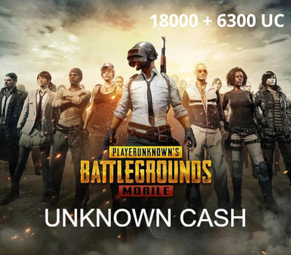 PUBG Mobile - 18000 + 6300 UC SA CD Key
