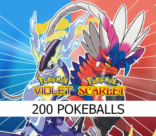 Pokemon Scarlet & Violet - 200 Pokeballs DLC EU Nintendo Switch CD Key