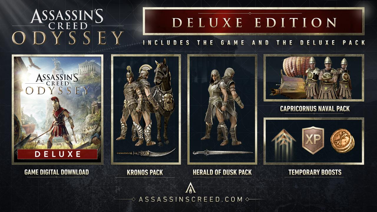 Assassin's Creed Odyssey Deluxe Edition PS4 Account