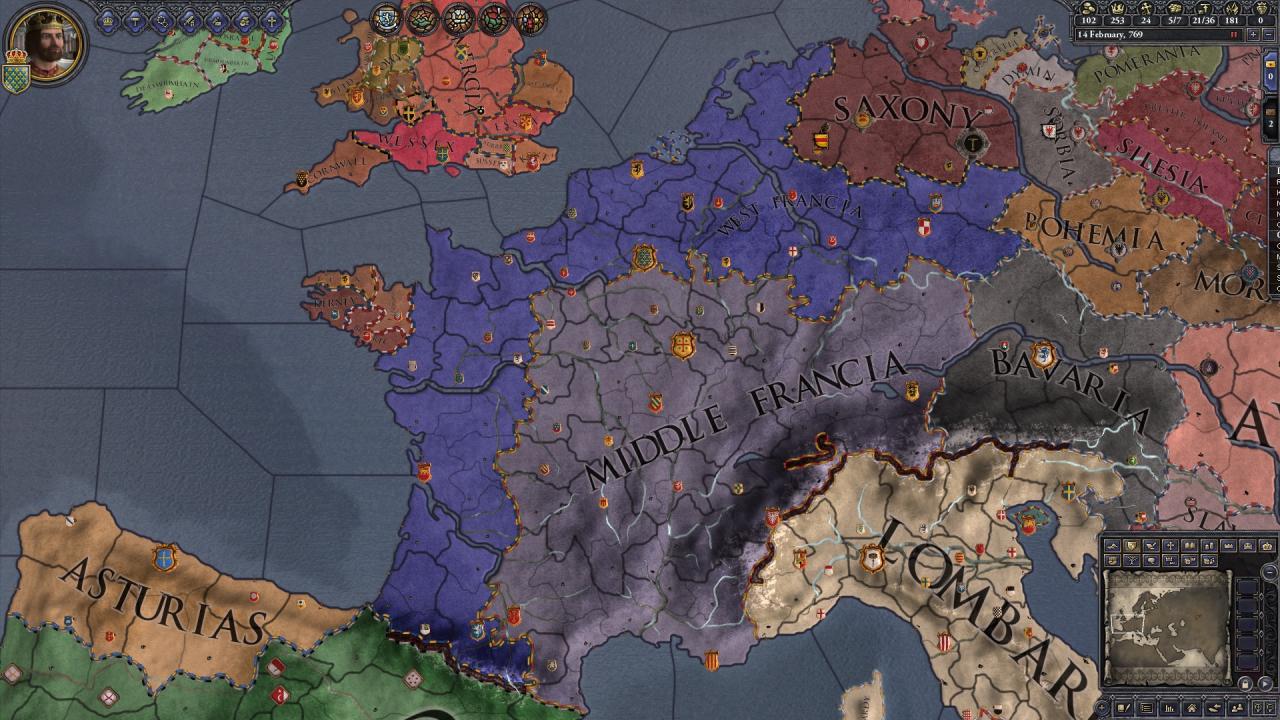 Crusader Kings II - Charlemagne DLC PC Steam CD Key