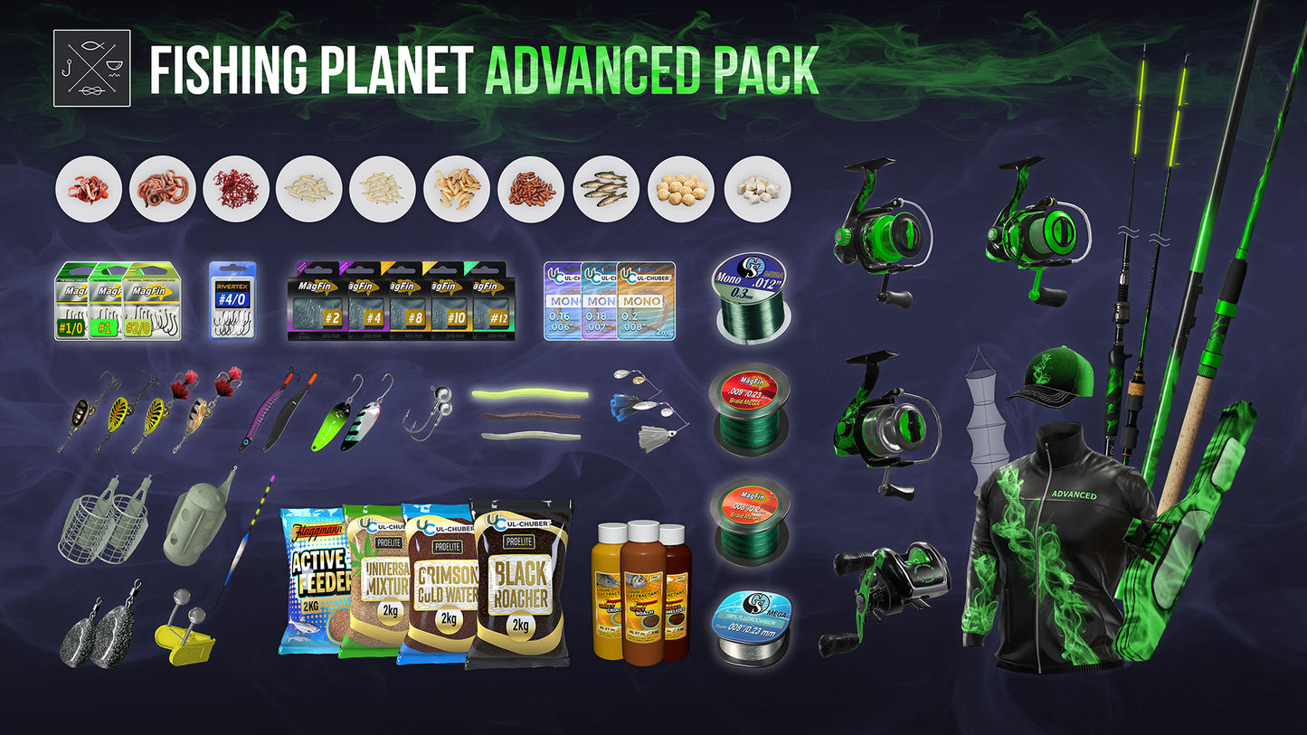 Fishing Planet - Advanced Pack DLC EU PC Steam Altergift