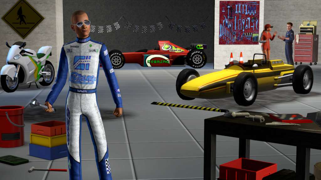The Sims 3 - Fast Lane Stuff Expansion Pack DLC PC EA App CD Key
