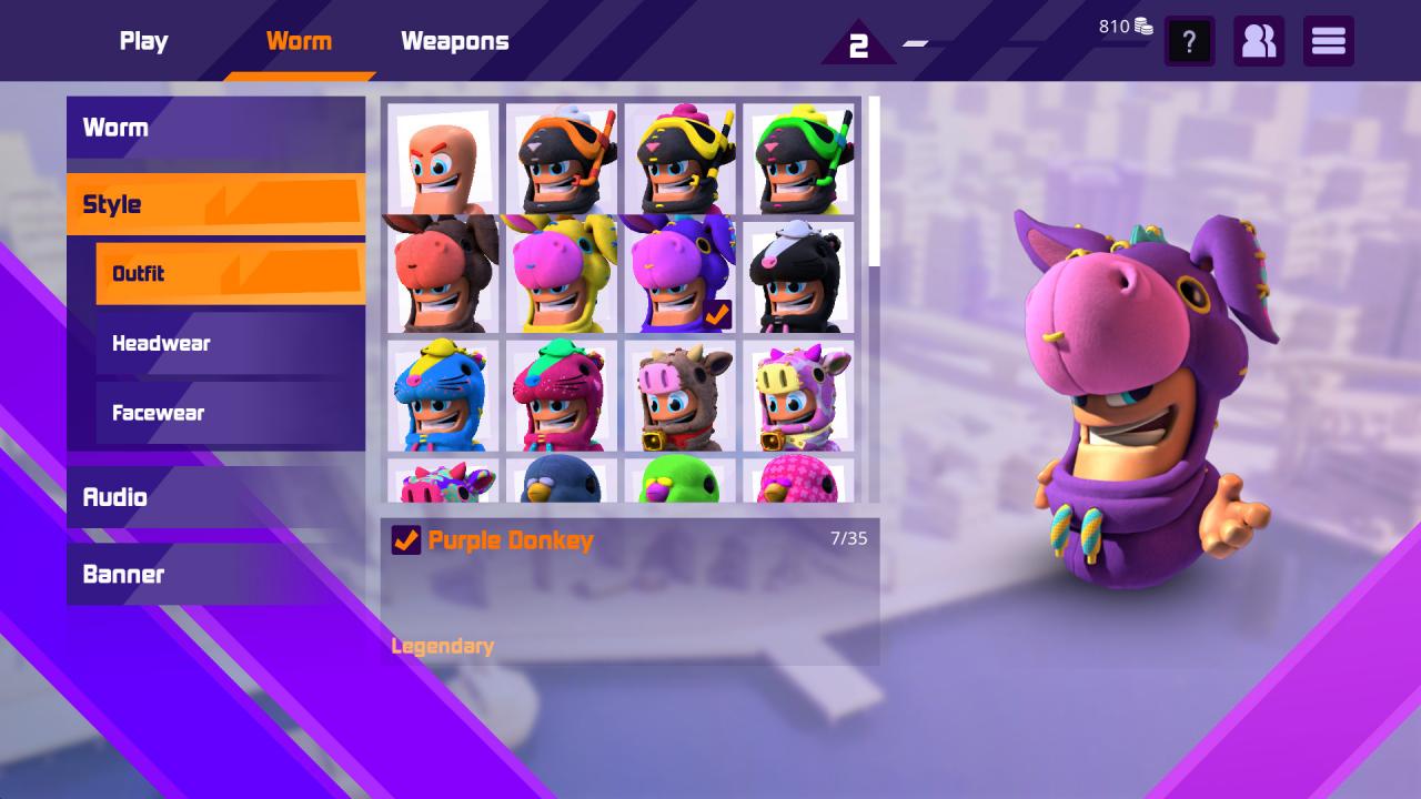 Worms Rumble - Legends Pack DLC EU PS4 CD Key