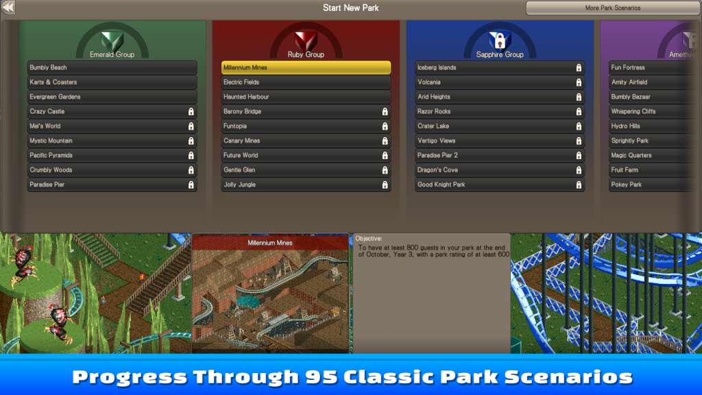 RollerCoaster Tycoon Classic GOG PC CD Key