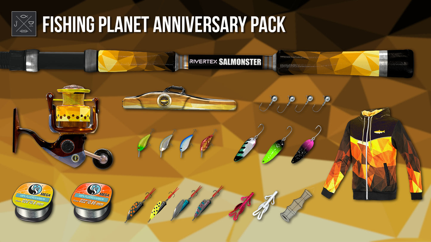 Fishing Planet - Anniversary Pack DLC EU v2 Steam Altergift