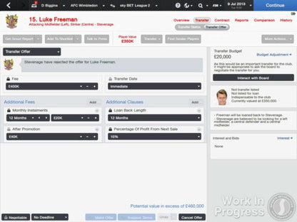 Football Manager 2014 RoW PC Steam CD Key