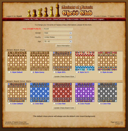 AoF Chess Club 2.0 PC Steam CD Key