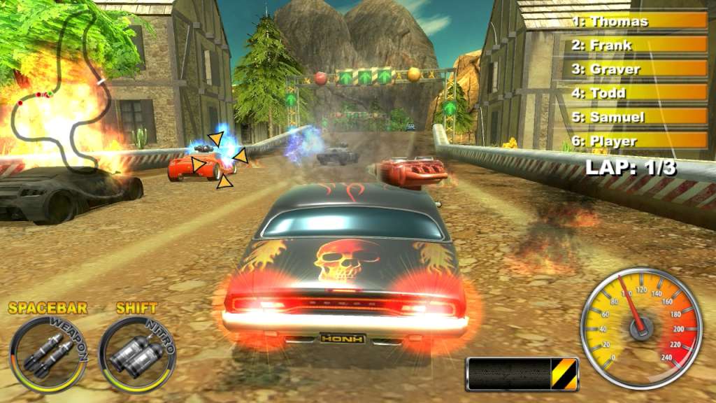Lethal Brutal Racing Steam CD Key