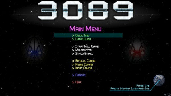 3089 - Futuristic Action RPG PC Steam CD Key