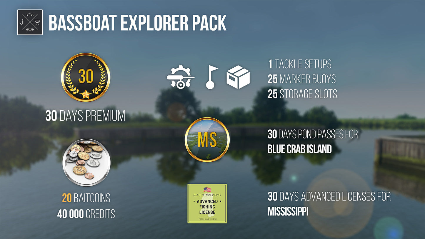 Fishing Planet - Bassboat Explorer Pack DLC EU v2 Steam Altergift
